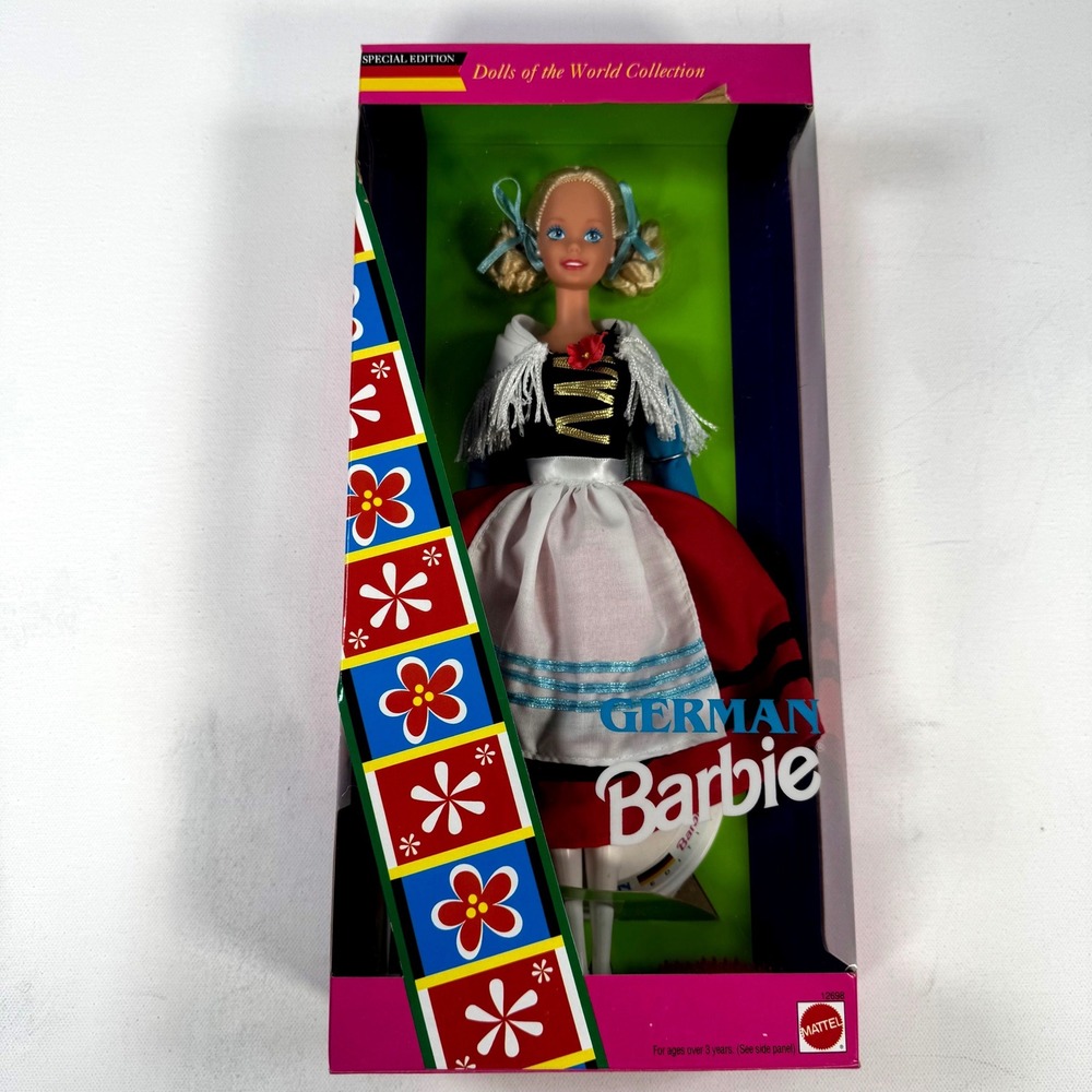 Mattel German Barbie Dolls of the World Special Edition 1994 Vintage 12698 NIB